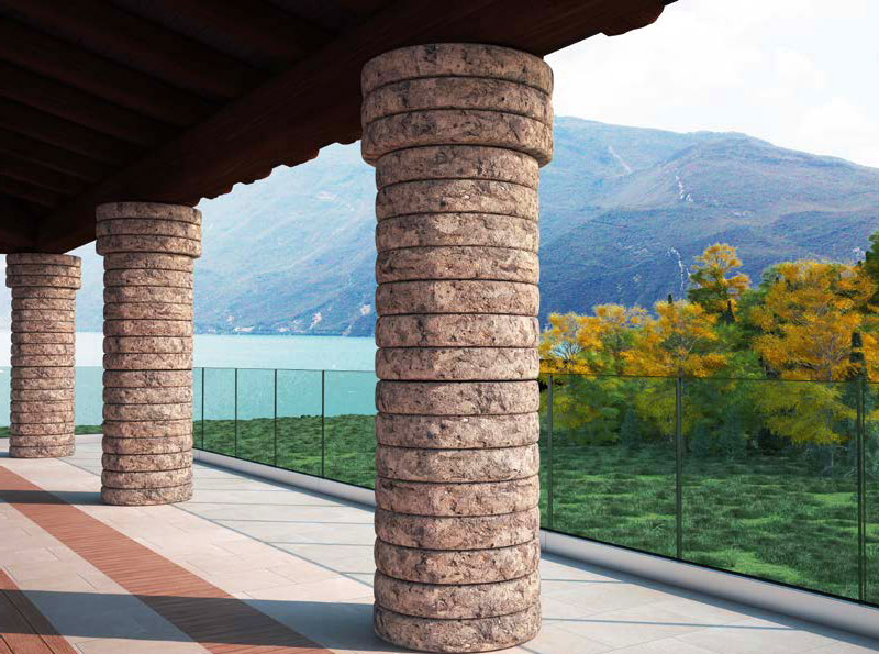 parapetto in vetro antisfondamento