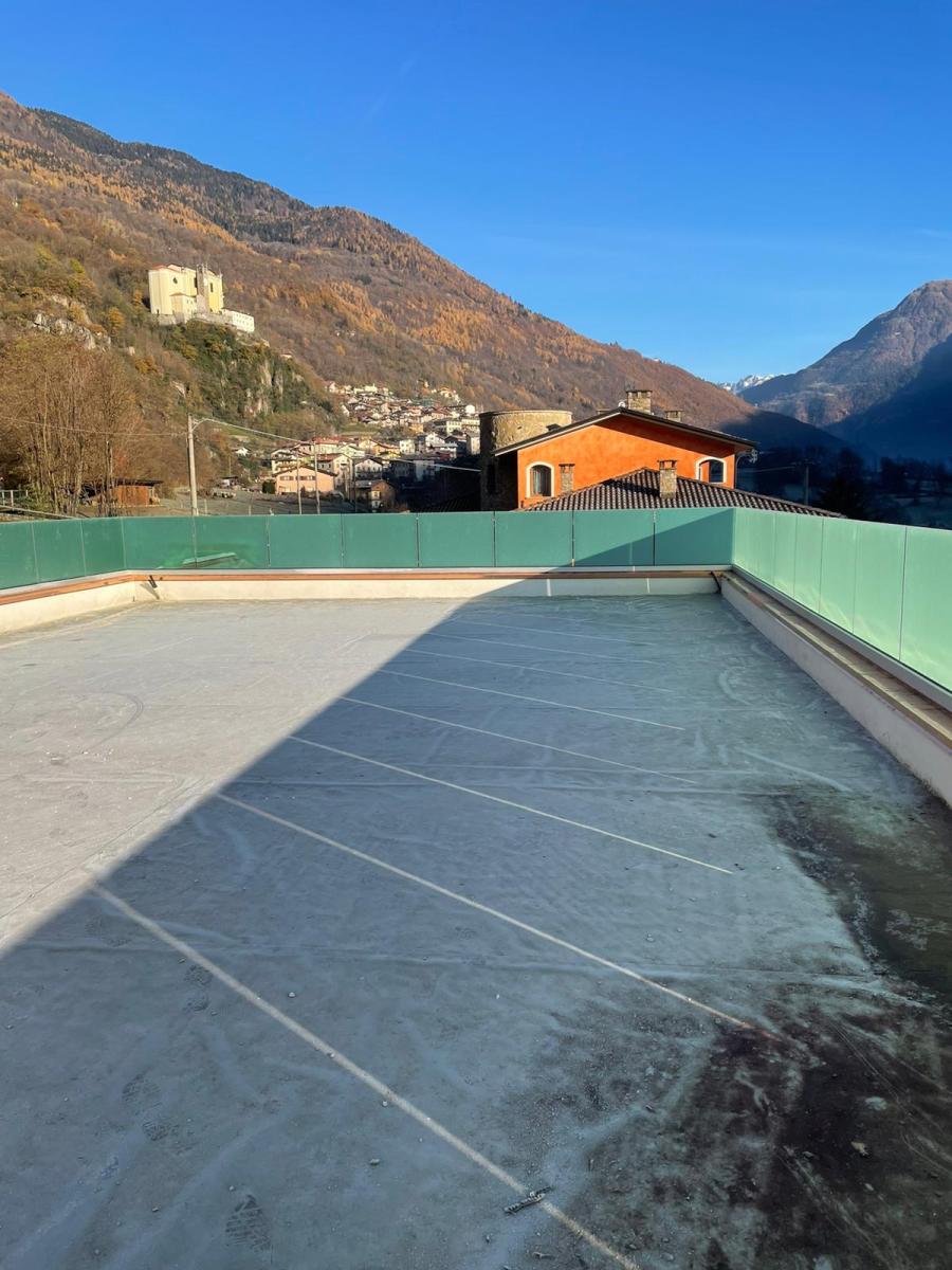 recinzione in vetro stopsol