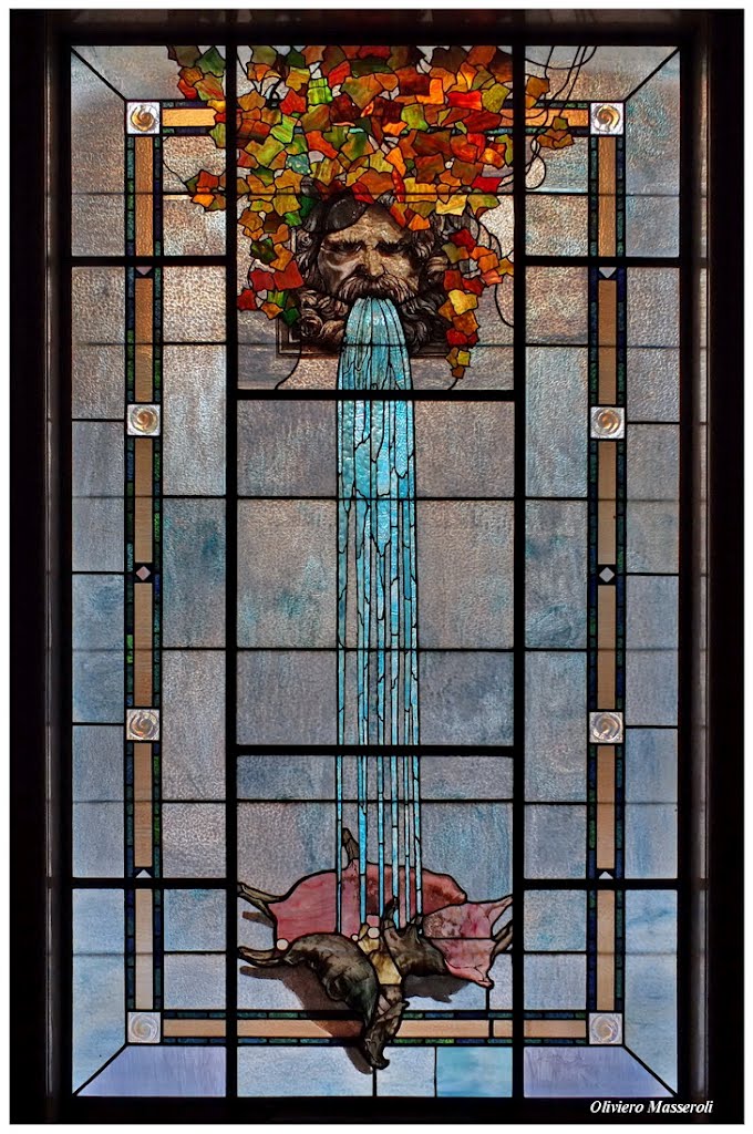 vetro rilegato in piombo