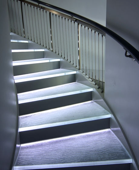 gradini in vetro led