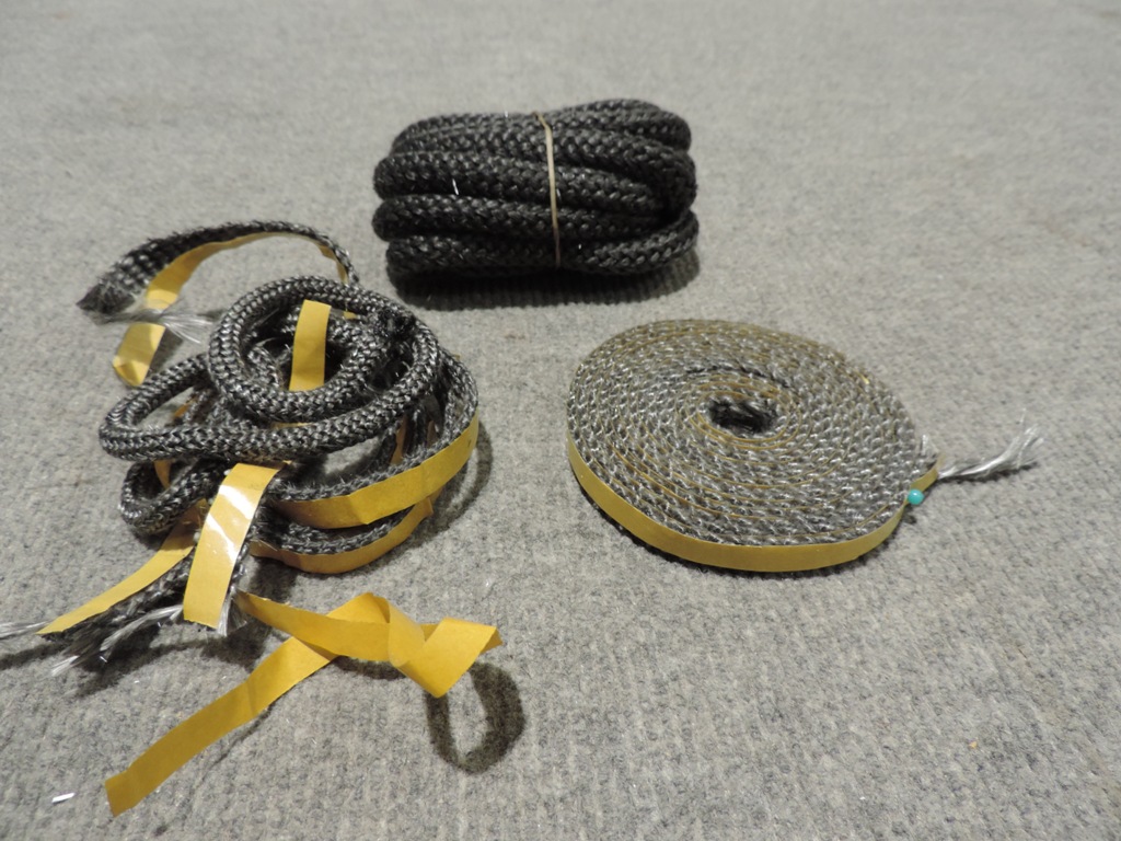 diverse guarnizioni in amianto