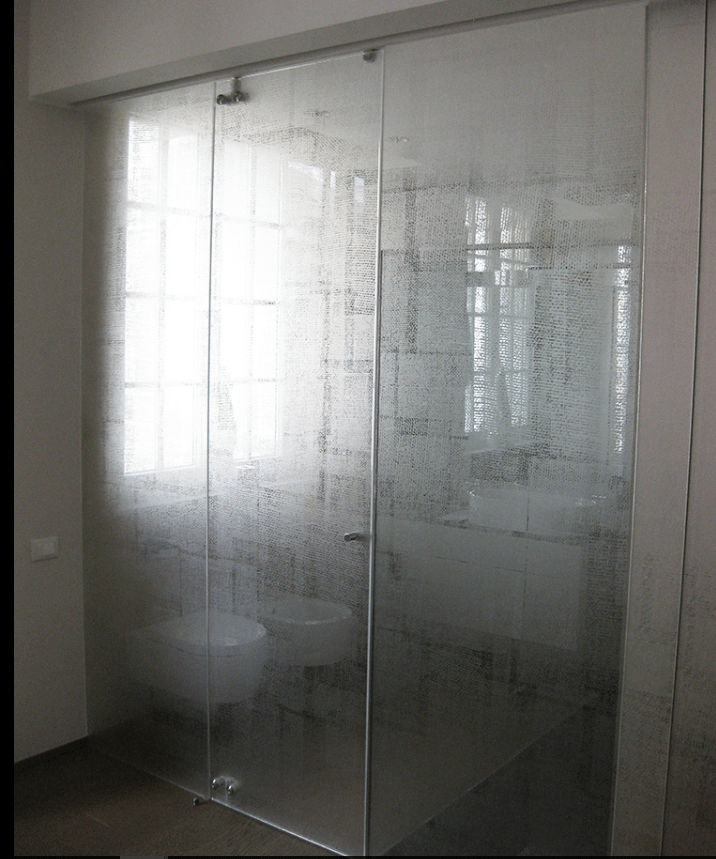 porta cabina doccia in vetro scorrevole