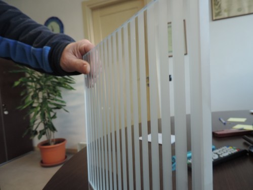 vetro a visibilità differenziata