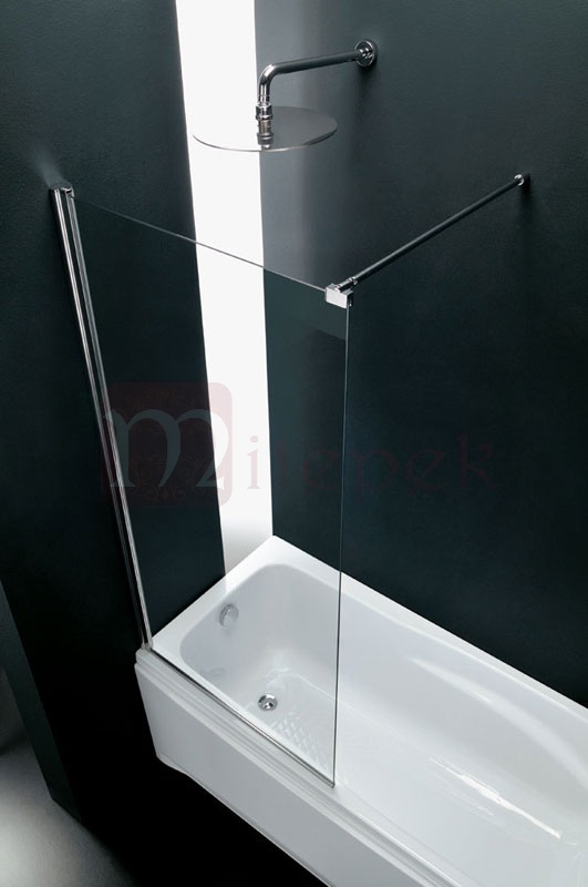 solo parete in vetro fissa per box doccia