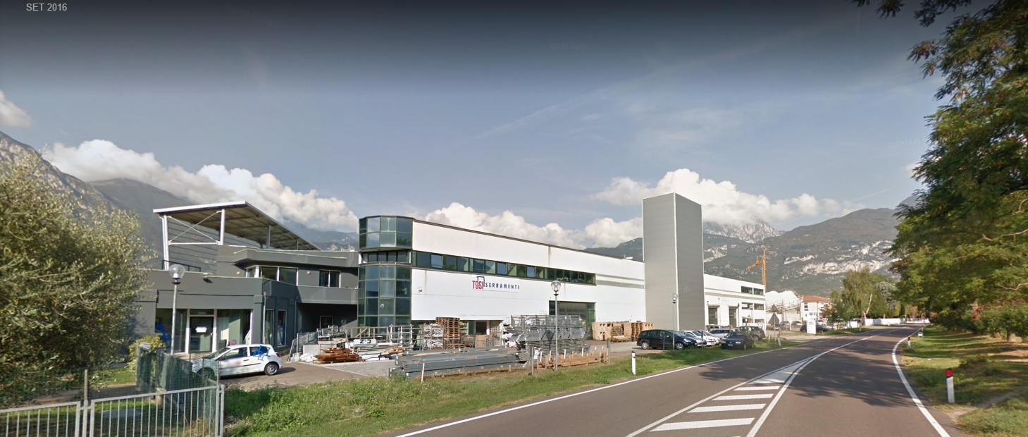 sede della produzione serramenti in Trentino