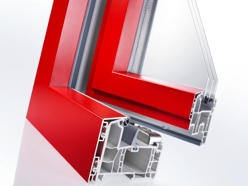 pvc composito con fibra di vetro e alluminio