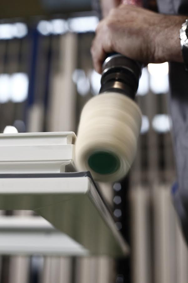cura degli angoli nei serramenti in pvc