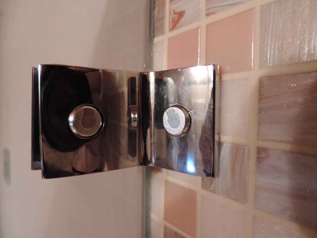 morsetto per il fissaggio del vetro extrachiaro