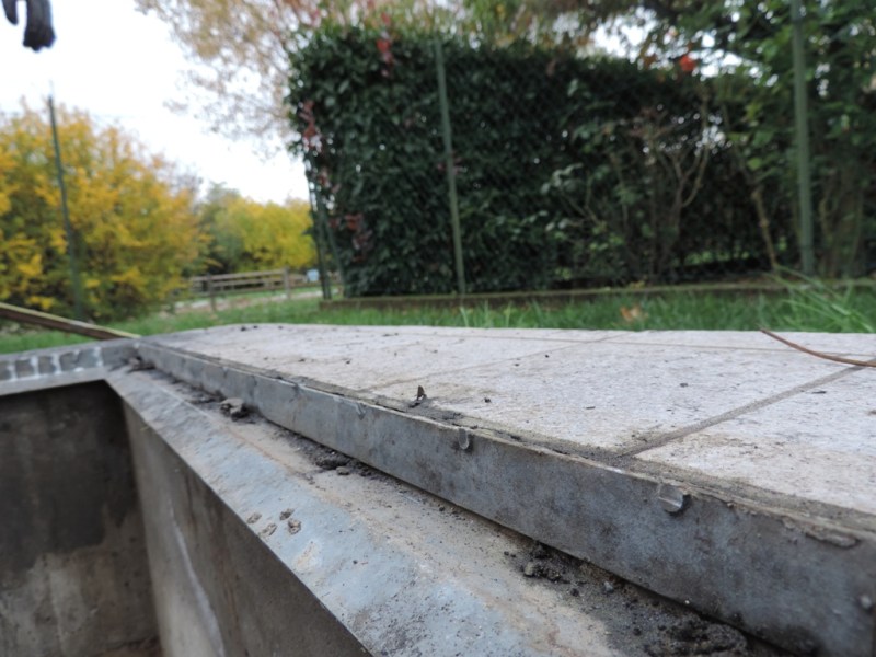 telaio da levigare per uniformare la superficie