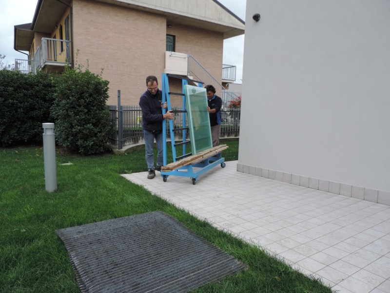 vetri calpestabili a destinazione