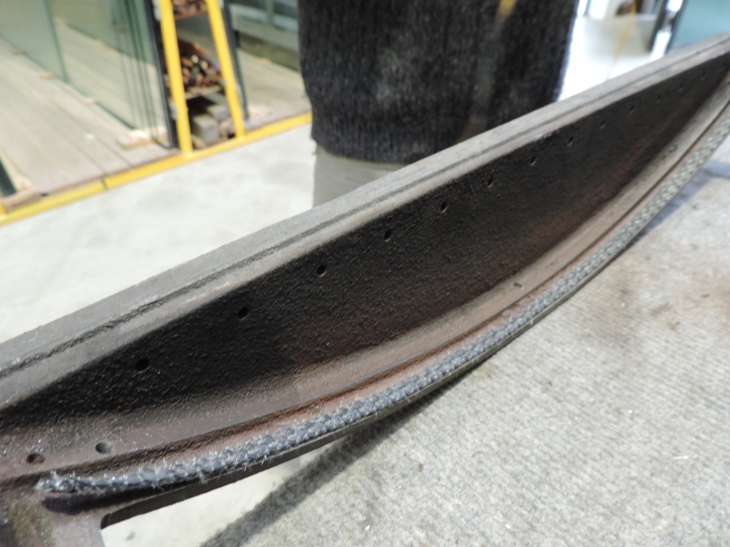 messa in opera della nuova guarnizione