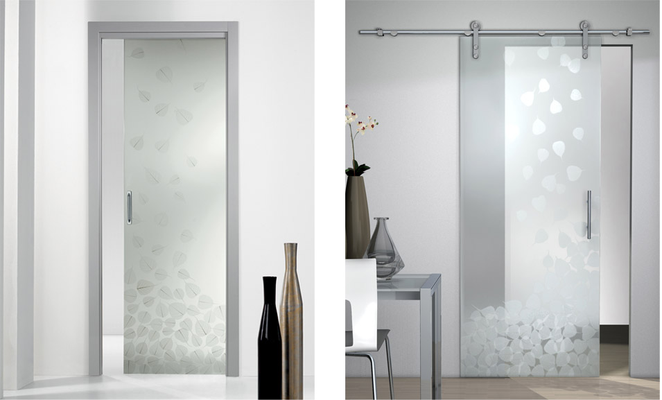 porta scoorevole esterno muro e interno muro