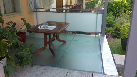 griglia in ferro sostituita