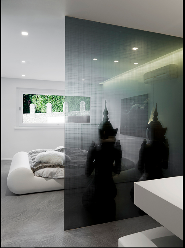 decorazione satinata per il vetro