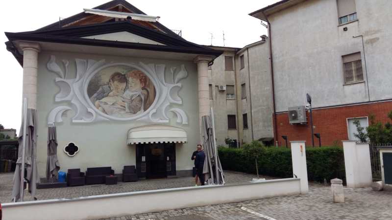 inizio lavori parapetto in vetro