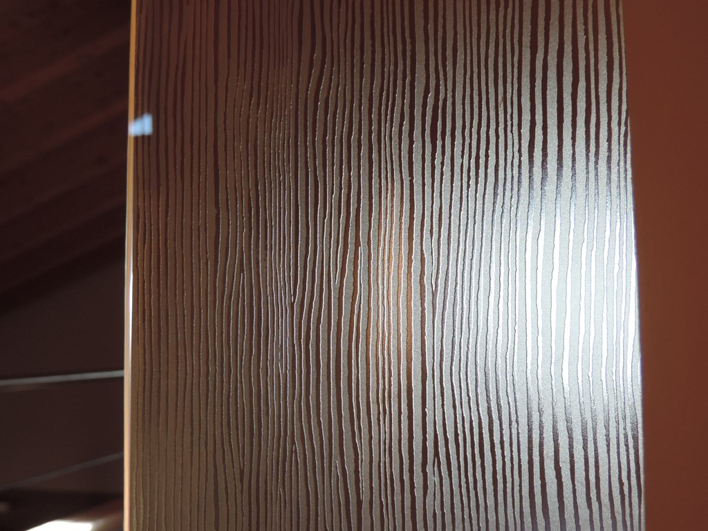 vetro satinato imitazione legno